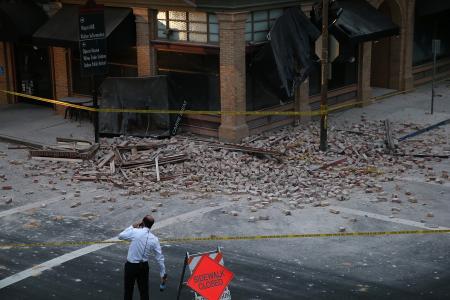 米カリフォルニア州北部でＭ６の地震、負傷者１２０人以上