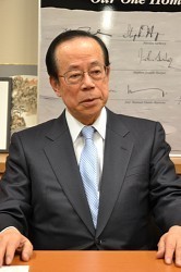福田元首相:習国家主席との会談…首脳会談へ期待感