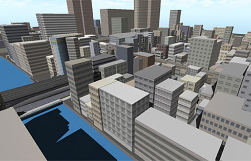 ゼンリン、現実都市のリアルな3Dモデルデータ、ゲーム開発用に販売
