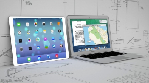 アップル、2015年初頭に12.9インチサイズの大画面iPadを発売か？