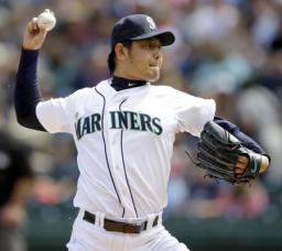 マリナーズ・岩隈、１３勝目 ＷＣ争いの中で価値ある白星