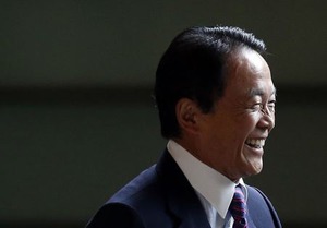 為替相場については答えないことになっている＝麻生財務相