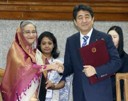 日本、非常任理事国当選確実に バングラ不出馬、安倍首相に表明