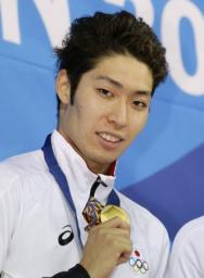 萩野、４個目の金＝瀬戸３位、平泳ぎの小関は銀－アジア大会・競泳