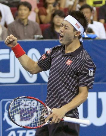 錦織が貫禄Ｖ！全米オープン準優勝の勢いそのまま／テニス