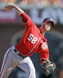 米大リーグ:地区シリーズ ナショナルズが勝ち１勝２敗に