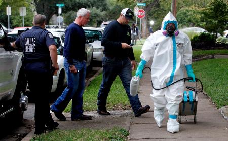 テキサス州医療関係者がエボラ熱-米国内での初感染で懸念拡大