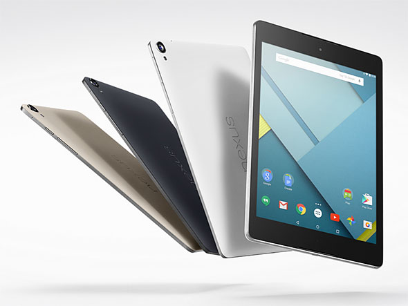 Google初の8.9型タブレット「Nexus 9」――Android 5.0 L＋64ビットTegra K1＋2048×1536液晶
