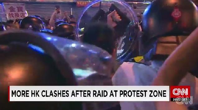 香港デモ:正式対話２１日に 事態収束は不透明