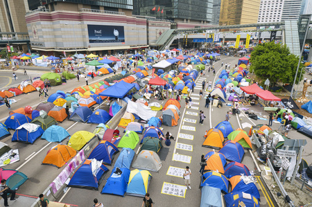 民主派投票、２日間実施へ＝政府提案めぐり全占拠現場で－香港