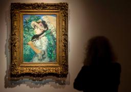 マネの絵画、７５億円で落札 過去最高額