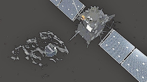 初の彗星着陸、いよいよ…ロゼッタが小型機放出 2014年11月12日 23時43分