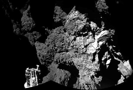 彗星の表面、２回跳ね上がり着陸か…欧州探査機 2014年11月13日 21時40分