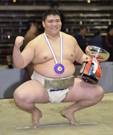 【相撲】東洋大４年・大道が初Ｖ、２冠達成 全日本選手権