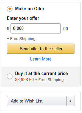 米アマゾン、出品者と価格交渉できる機能追加