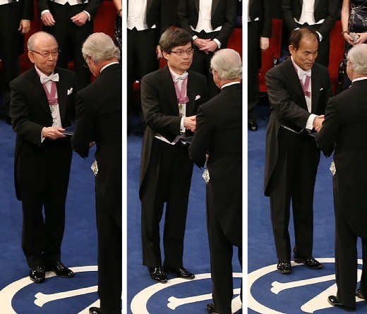 ノーベル賞:３氏、研究へ再び 晴れ舞台、一夜明け