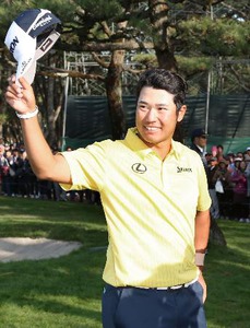 松山、日本勢最高の１６位 遼は１０２位／世界ランク