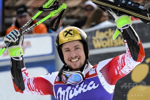 湯浅直樹25位、グロスが初Ｖ Ｗ杯回転