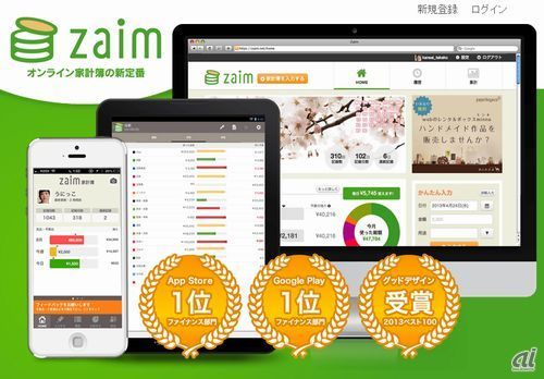 クラウド家計簿「Zaim」に公的給付金の自動抽出・医療費控除申請ツール