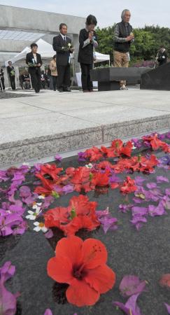 太平洋戦争の激戦地・硫黄島で東京都主催の追悼式
