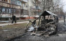 親ロシア派が攻勢、ウクライナで２７人死亡