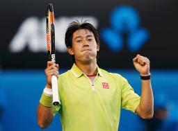 全豪、錦織が３年ぶり８強入り ワウリンカと準々決勝