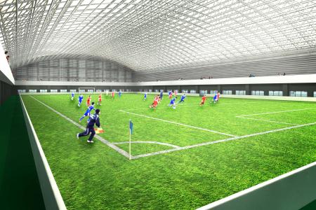 Ｊヴィレッジに全天候型練習場…再整備計画 2015年01月30日