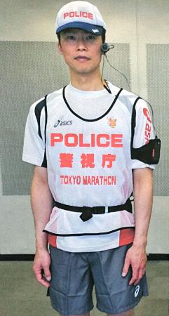 東京マラソンに「ランニングポリス」全国初導入