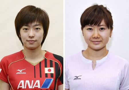 佳純ら卓球代表の中東遠征を中止 「イスラム国」事件余波を考慮