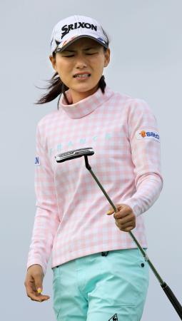 宮里美、暫定７位に浮上＝横峯、予選通過厳しく－米女子ゴルフ