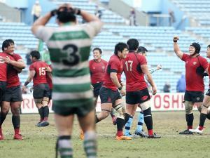 ラグビー日本選手権、帝京大がＮＥＣ破る