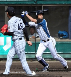 日本ハム・大谷が虎撃ち一発！第１打席で今季１号
