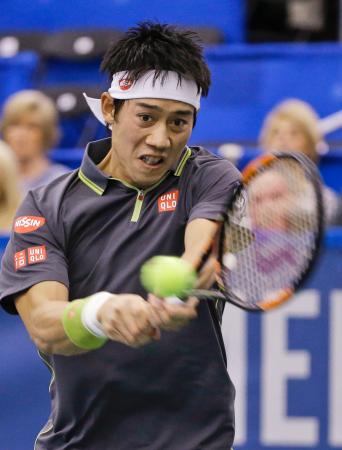 錦織 ２戦連続逆転勝ちで４強 世界156位に苦戦も底力見せた