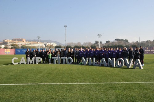 その名を永遠に…バルサが練習場を『ティト・ビラノバ』に改名