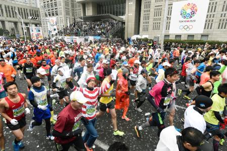 花開いた潜在力＝今井、１０度目で世界ほぼ手中－東京マラソン