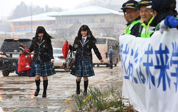 東日本大震災:「ふたば」にともる未来 避難生活乗り越え、新高校に１５２人
