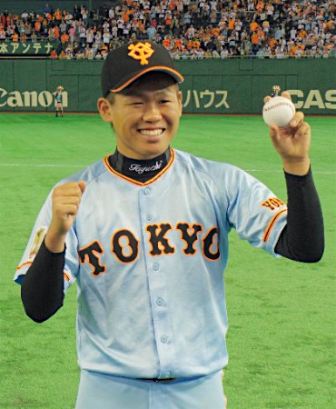 田口が初登板初勝利＝プロ野球