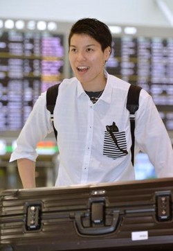 ＷＮＢＡ挑戦の渡嘉敷が渡米「目標は開幕戦先発」