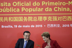 中国、ブラジルに６兆円超 投資・経済協力で合意