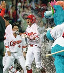 広島菊池「これをきっかけに」延長サヨナラ本塁打