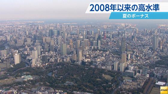 多い？少ない？大手企業ボーナス７年ぶり高水準 2015年05月30日 15時44分