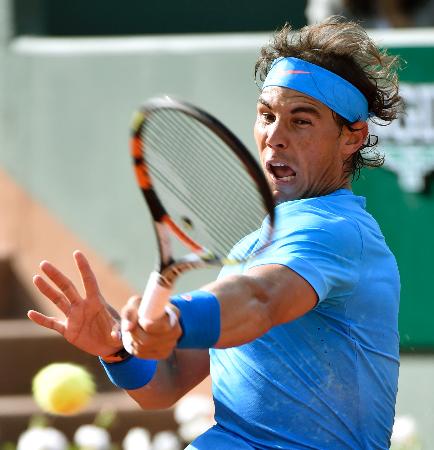 全仏テニス：ナダル、大会７０勝…史上最多更新