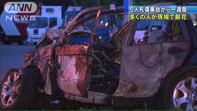 ＲＶに同乗男性「赤信号だった」…砂川４人死亡 2015年06月13日 14時37分