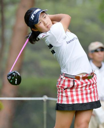 全米女子オープンの出場権を獲得した１４歳の山口