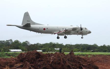 海自哨戒機、南シナ海に到着 フィリピン軍と共同訓練へ