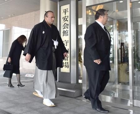 貴ノ浪さんに最後の別れ 貴親方「遺志引き継ぐ」