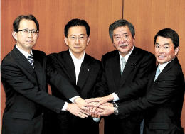 復興相 被災３県知事に地元負担を説明 2015年06月23日