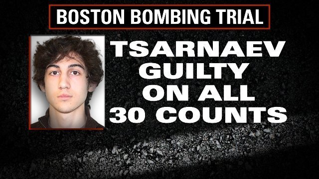 ボストンマラソンのテロ、被告が犠牲者らに謝罪 2015年06月25日 11時37分