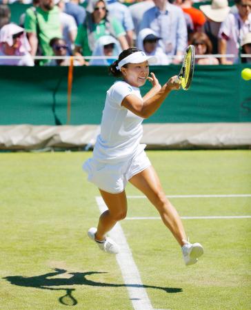 奈良が２回戦進出、クビトバと対戦へ ウィンブルドン