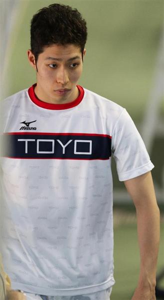 萩野、世界水泳出場断念 右肘骨折と診断